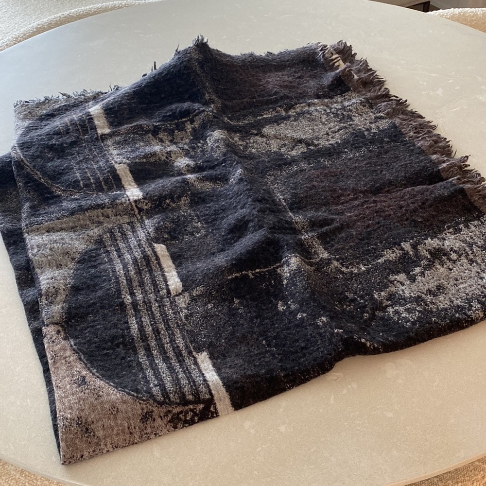 Large wool scarf from aritzia